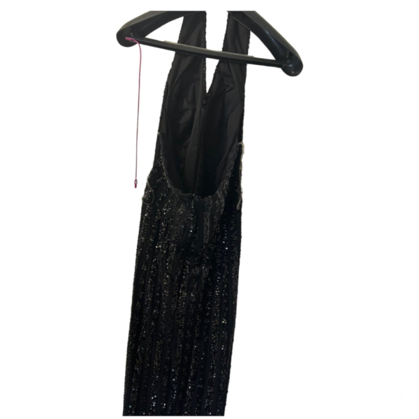 Black Dress With Sequins - Image 3