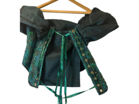 Luxe Green Velvet Set