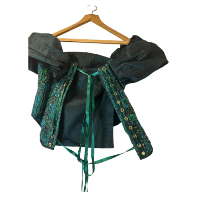 Luxe Green Velvet Set