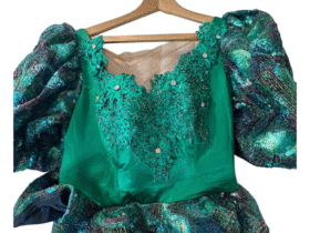 Midnight Glimmer Dress