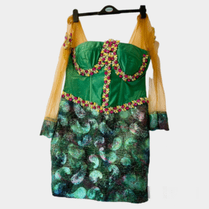 Golden Gleam Gown