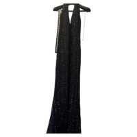 Black Sequin Dress - Image 5