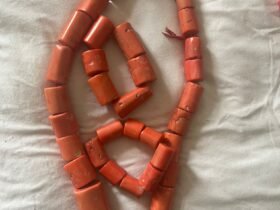 Orange Oasis Bead Set
