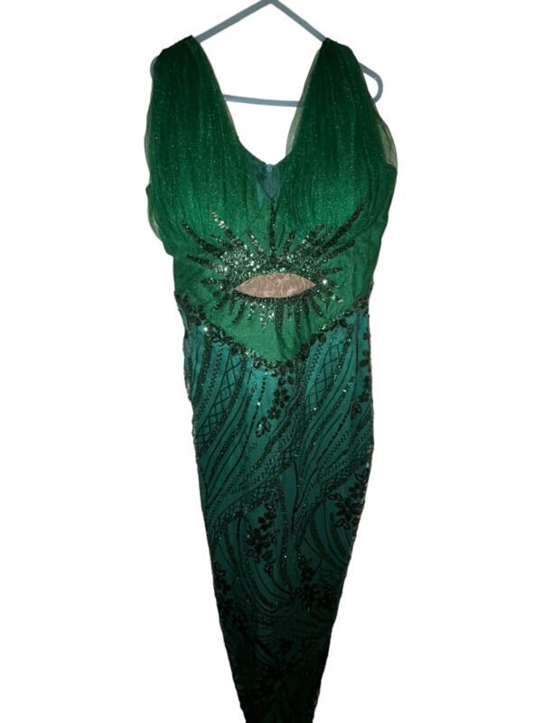 Sparkle Green Dress - Image 2