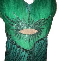Sparkle Green Dress - Image 4