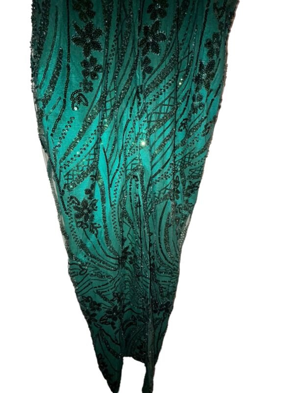 Sparkle Green Dress - Image 5